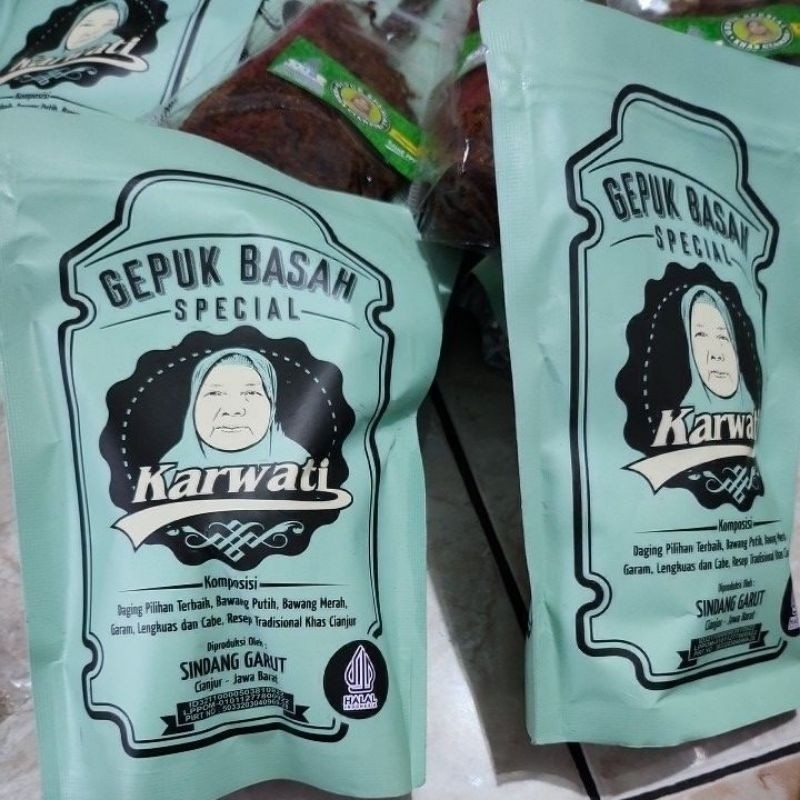 

GEPUK BASAH SPESIAL KARWATI 160gr