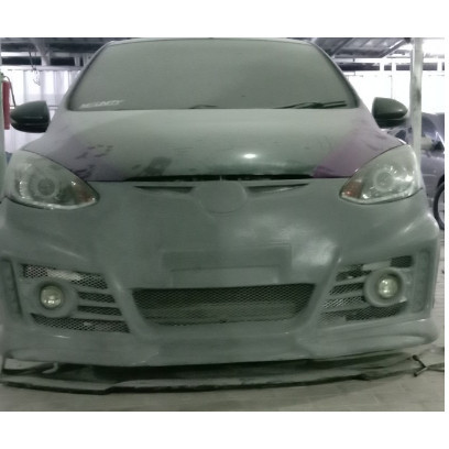 Bumper mazda 2 2012-2014 nobless style