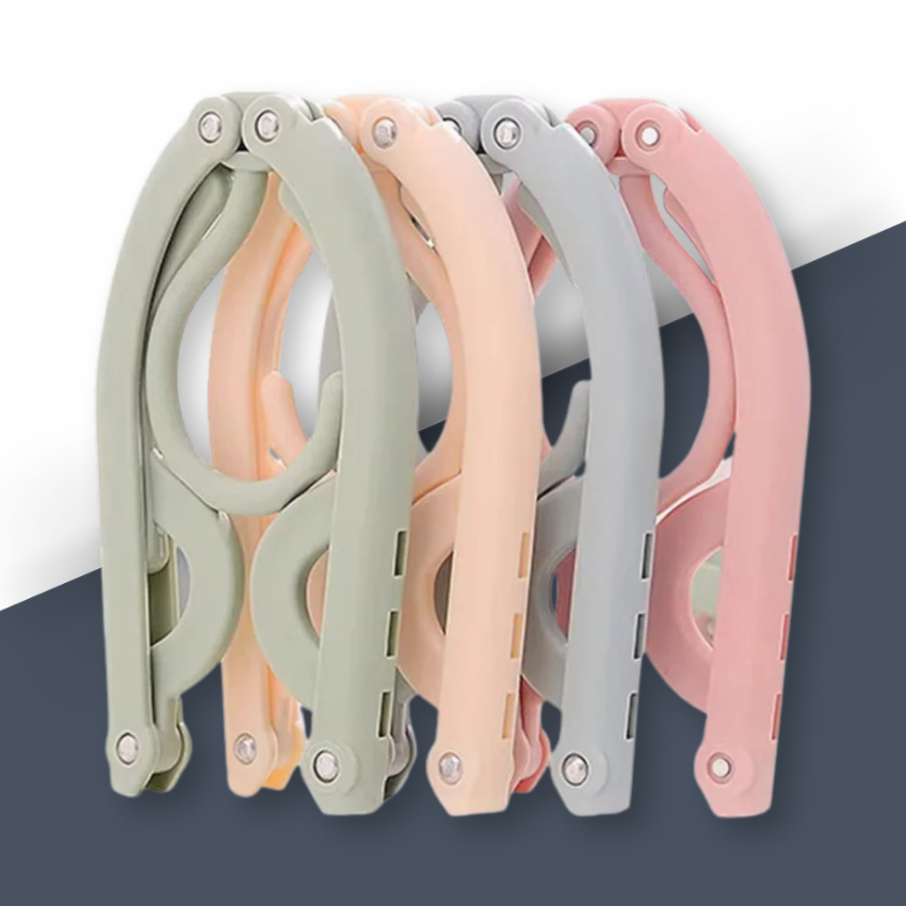 MINI HANGER LIPAT/HANGER JEMURAN LIPAT SERBAGUNA BAJU /HANGER LIPAT HANGER BAJU LIPAT GANTUNGAN BAJU