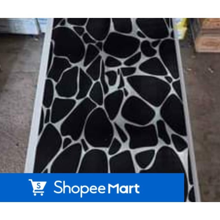 Plafon atap kamar . Plafon Pvc Hitam