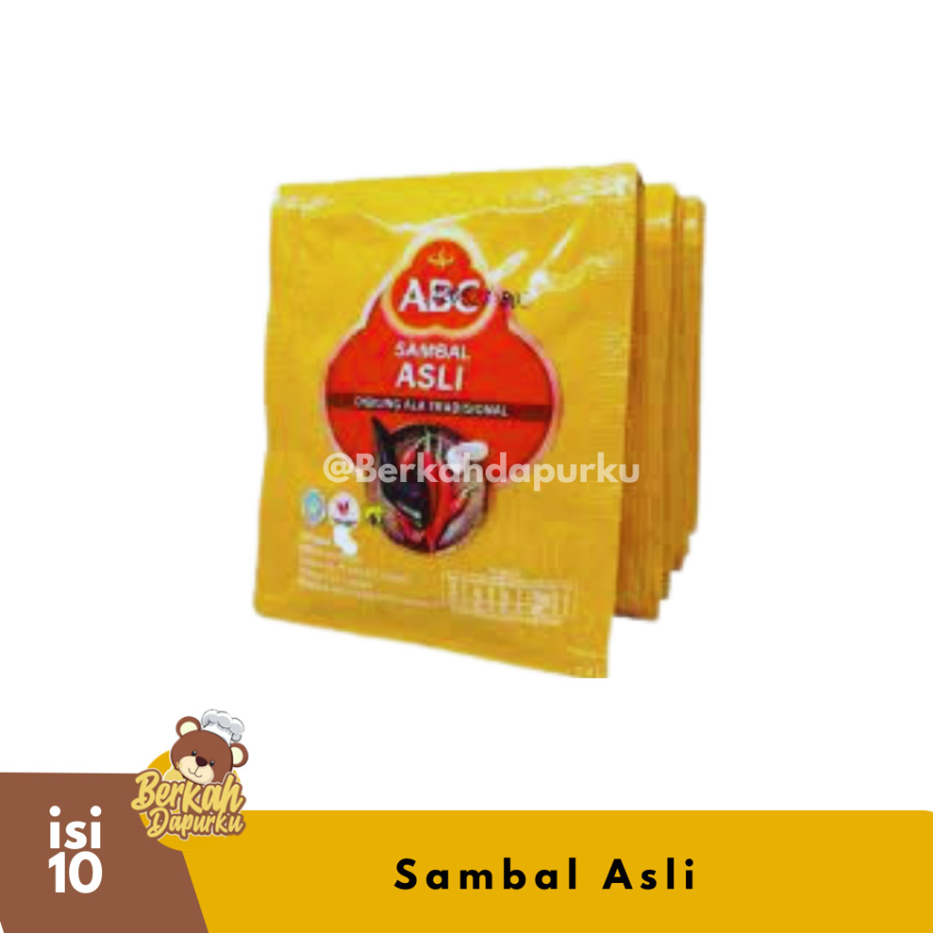 

ABC Sambal Asli Sachet 15g Sambal Pedass Murah