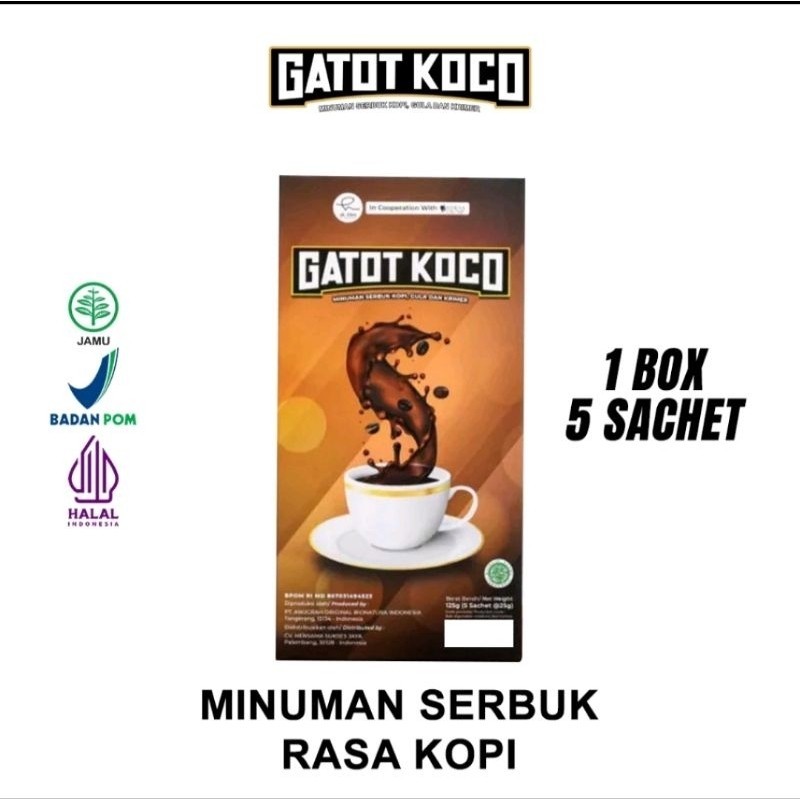 

Dr-Hen Kopi Gatot Koco 1box 5 sachet by dr richard lee