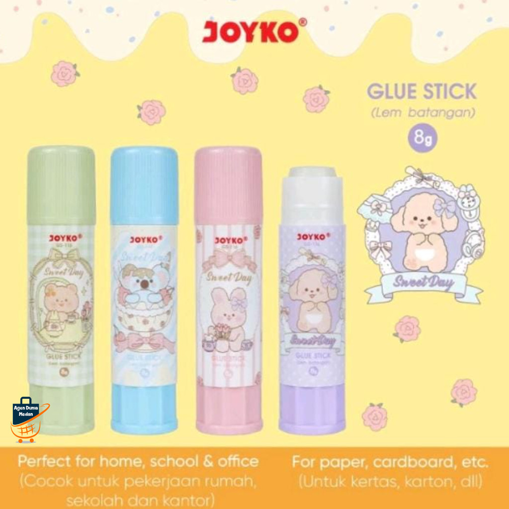 

Glue Stick Lem Batang Joyko GS-116 8gr Sweet Day
