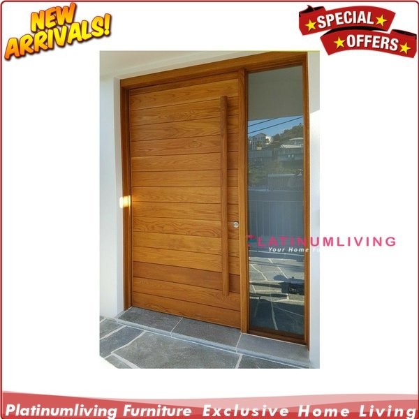 pintu rumah jati minimalis modern daun pintu kusen Furniture Jepara