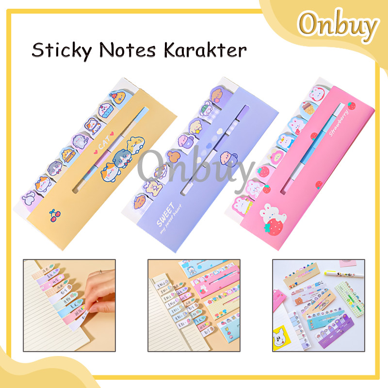 

Sticky Notes / Memo / Stick Marker / Index / Pembatas Buku