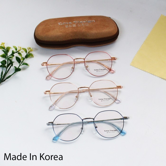 Frame Kacamata Pria Wanita - Elite Design 80681