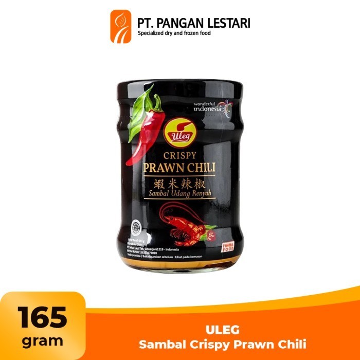 

New Arrival ULEG Sambal Crispy Prawn Chilli Jar