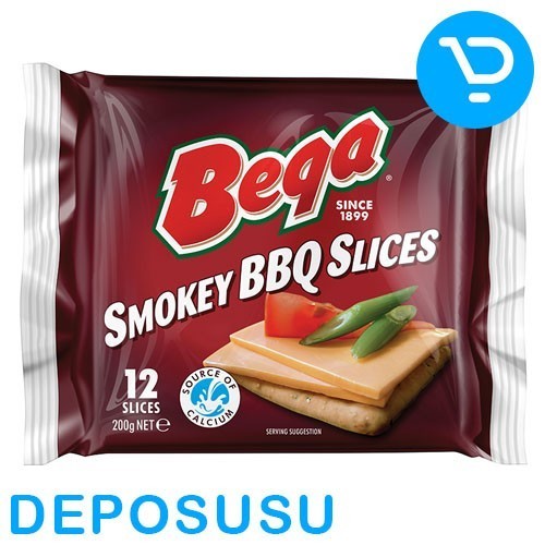 

[Promo]Best keju BEGA SMOKEY BBQ CHEESE SLICES isi 12 lembar