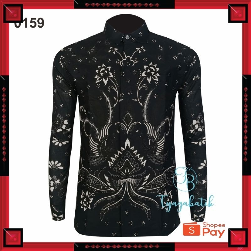 [PREMIUM ORIGINAL] Kemeja Batik Slimfit Lapis Furing Premium 0159 Tyaga Batik