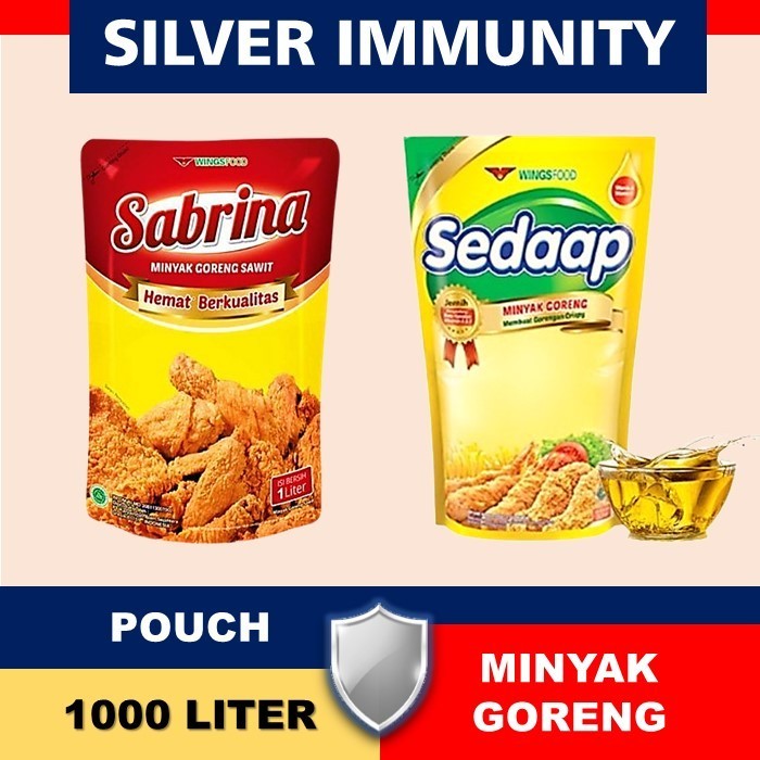 

MINYAK GORENG SEDAAP SABRINA POUCH 1 LITER