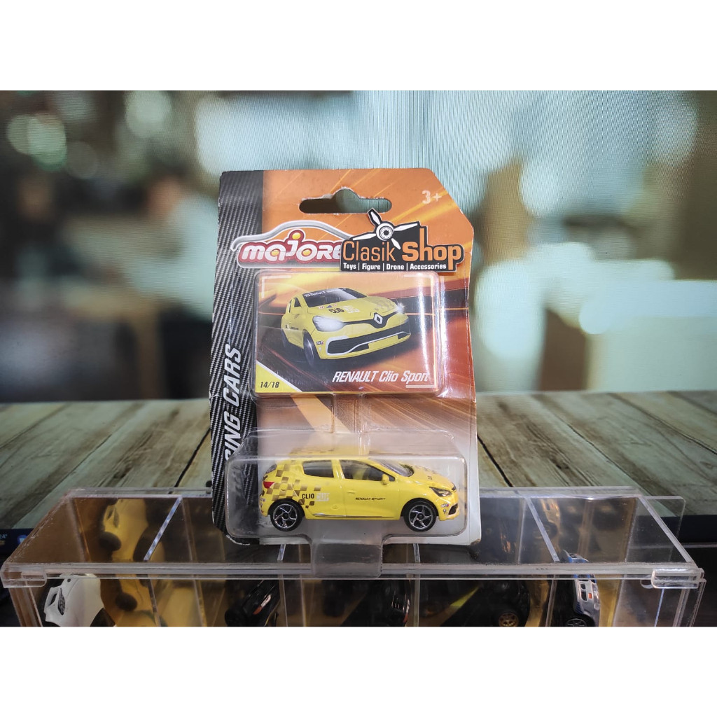 Majorette Racing Cars Renault Clio Sport Porsche 918 Spyder Renault Megane Coupe N4