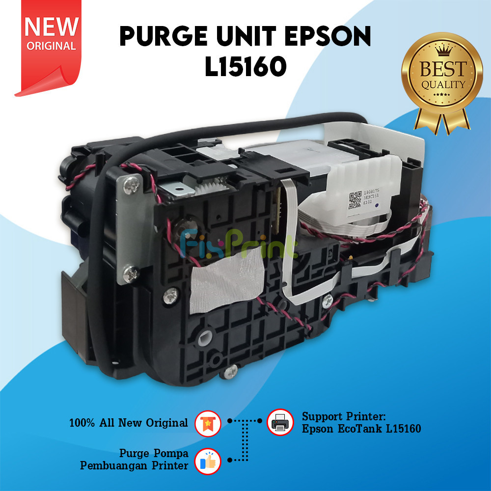 Purge Unit Printer Epson EcoTank L15160 Pompa Pembuangan Printer  L15160 Pump Assembly Cleaning kit 