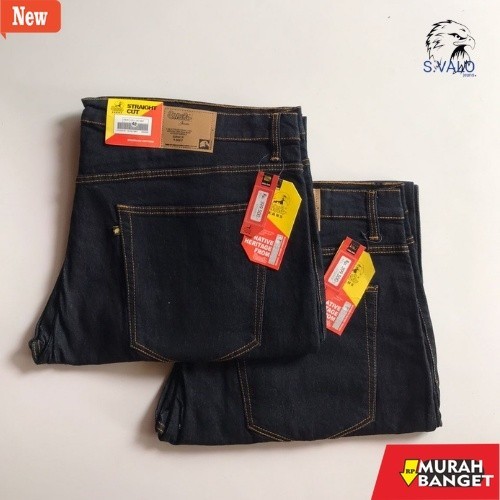 Denim Pria Jumbo S.VALO Original - Celana Jeans Jumbo big size Pria bahan Stretch Melar Bahan Karet 