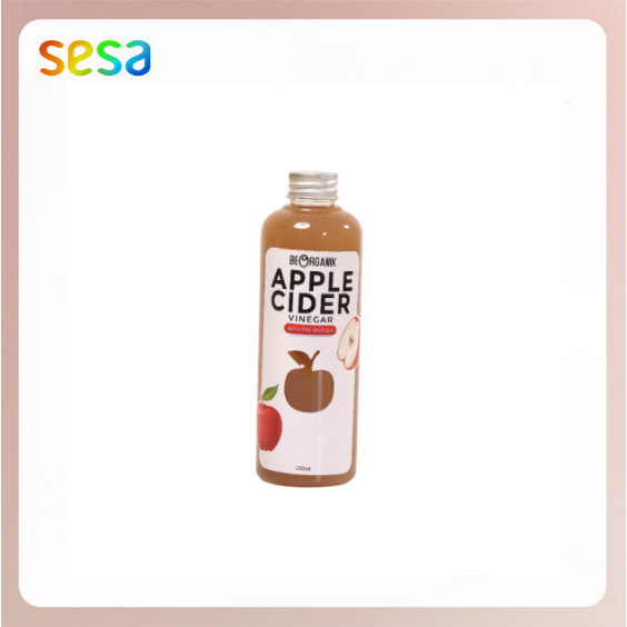 

BEORGANIK Apple Cider Vinegar Botol 250ml - Cuka Apel