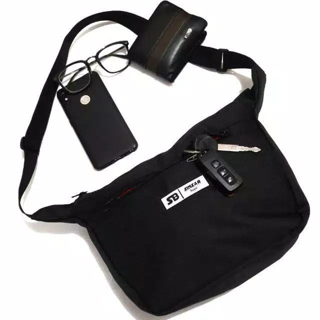 [TERMURAH] Tas selempang pria visval - Hitam