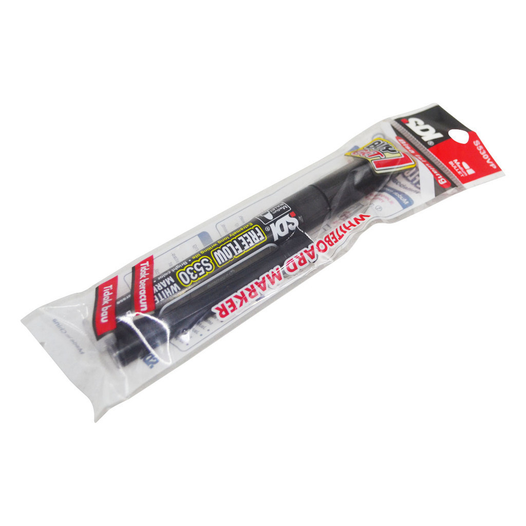 

BUY 1 GET 1 SPIDOL SDI S530VP HITAM WHITEBOARD MAKER SDI S530 VP