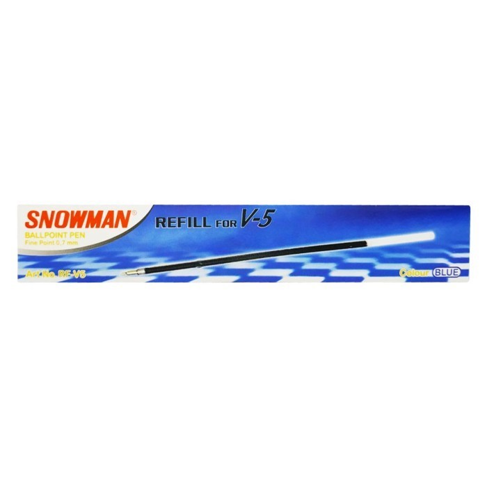 

Refill Isi Ulang Tinta Ballpoint Snowman V5 Ruber Grip