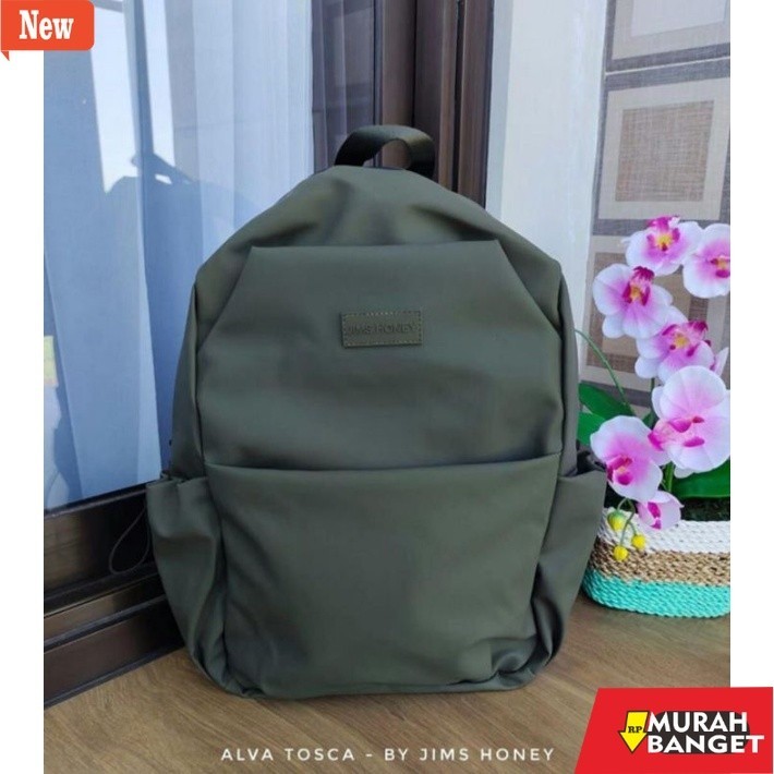 tas ransel wanita shopee JIMS HONEY TAS GENDONG ALVA BAGPACK