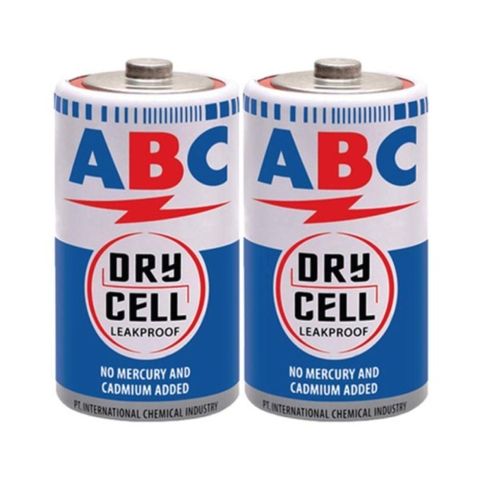 Baterai Batere Batery ABC Size C R-14/ Size D R-20 Isi 2 Pcs