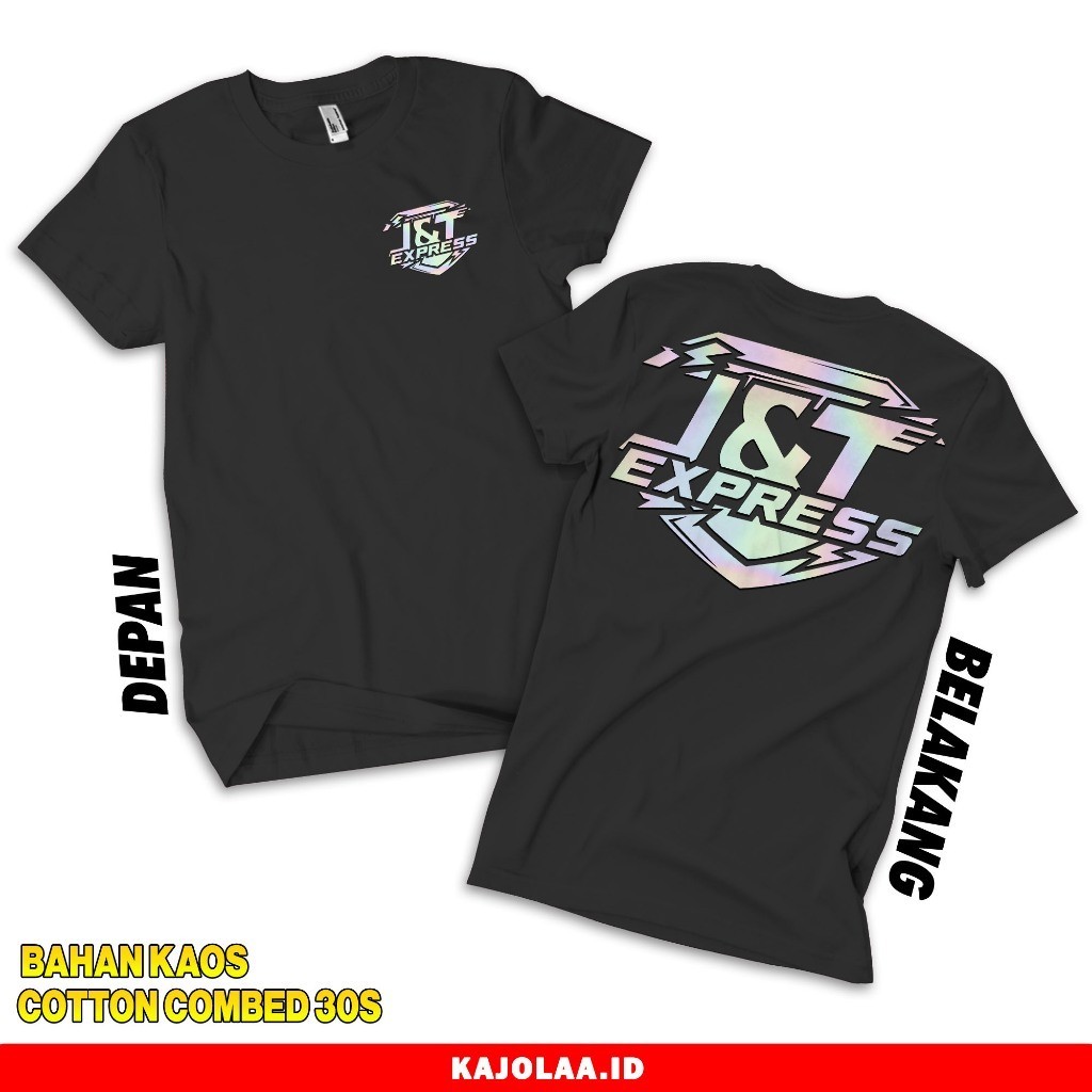 Kaos Kurir Ekspedisi " Jnt Express Reflektif" - Jnt/J&T/Kaos Kurir - kajolaa.id