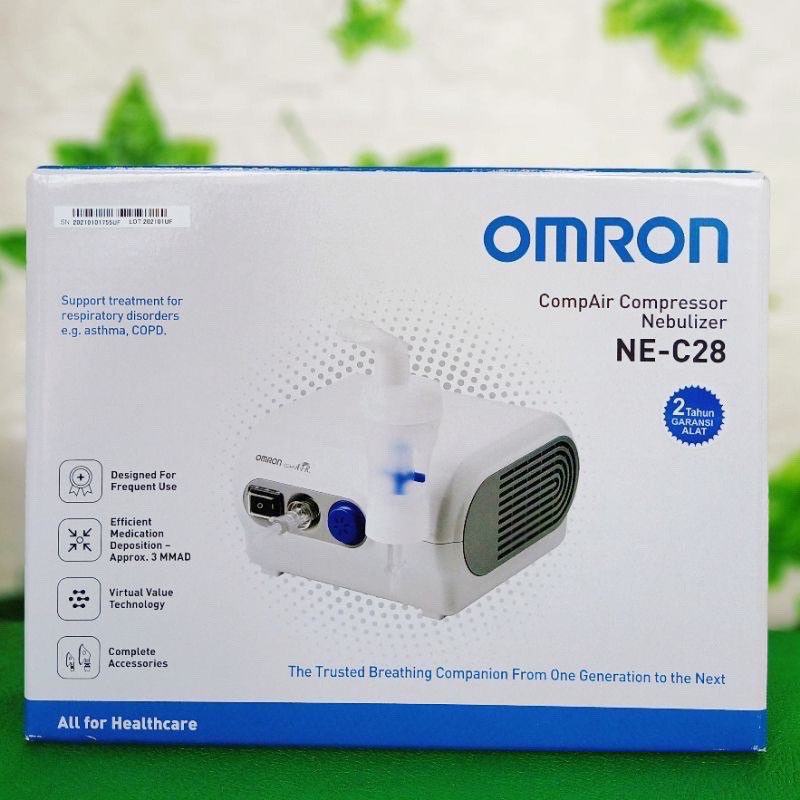 nebulizer omron c28 / alat inhalasi omron / alat uap omron / alat nebu omron c28