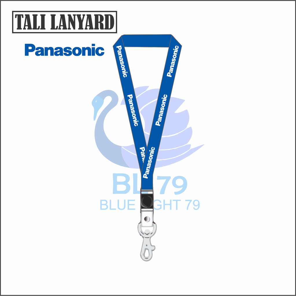 

TALI LANYARD PANASONIC LOGO - TALI ID CARD PT PANASONIC GOBEL GANTUNGAN KUNCI GANTUNGAN FLASHDISK GANTUNGAN NAMETAG TALI LANYARD BEST SELLER COD