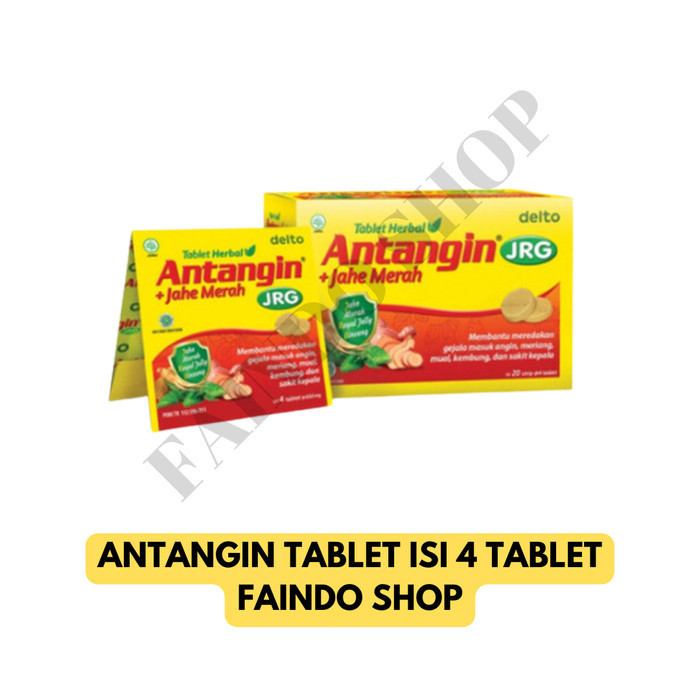 

Antangin JRG Tablet Isi 4 Tablet