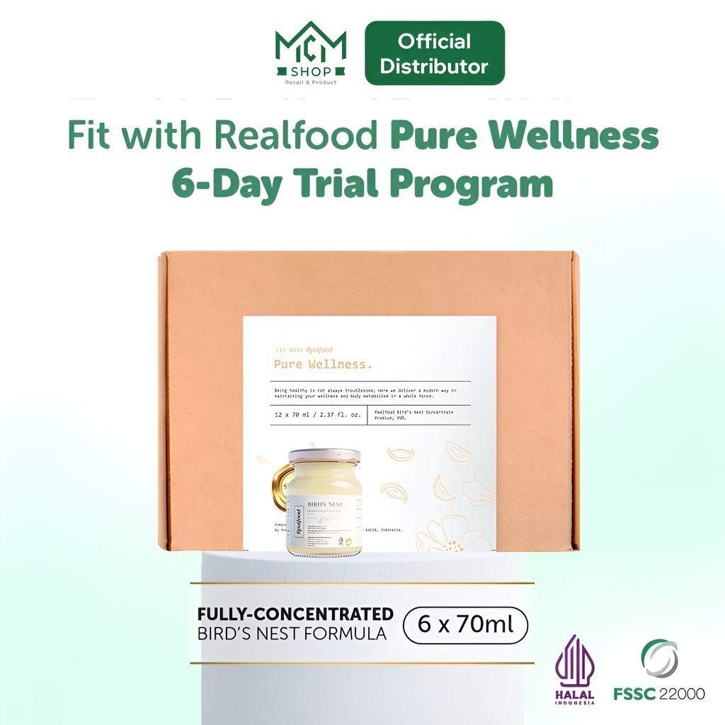 

mcmshop jakarta - Realfood Pure Wellness Bird's Nest, Program