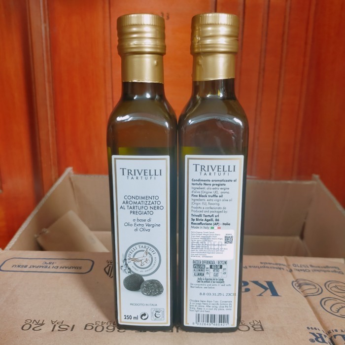 

trivelli tartufi black truffle nero tartufo oil 250ml