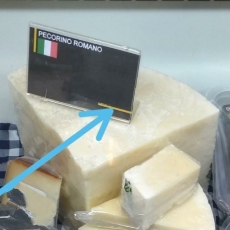 

keju Kambing domba pecorino Romano cheese 1kg