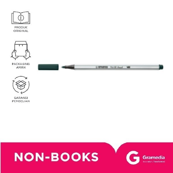 

Stabilo Pen 68 Brush Earth Green