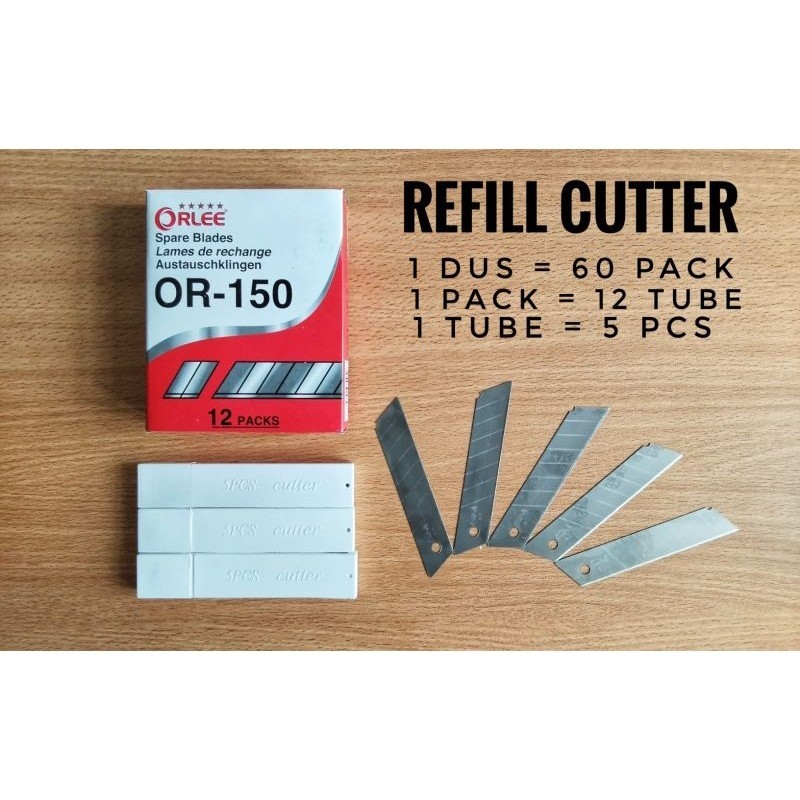 

Isi Cutter ORLEE / isi Cutter BESAR L150 MURAH