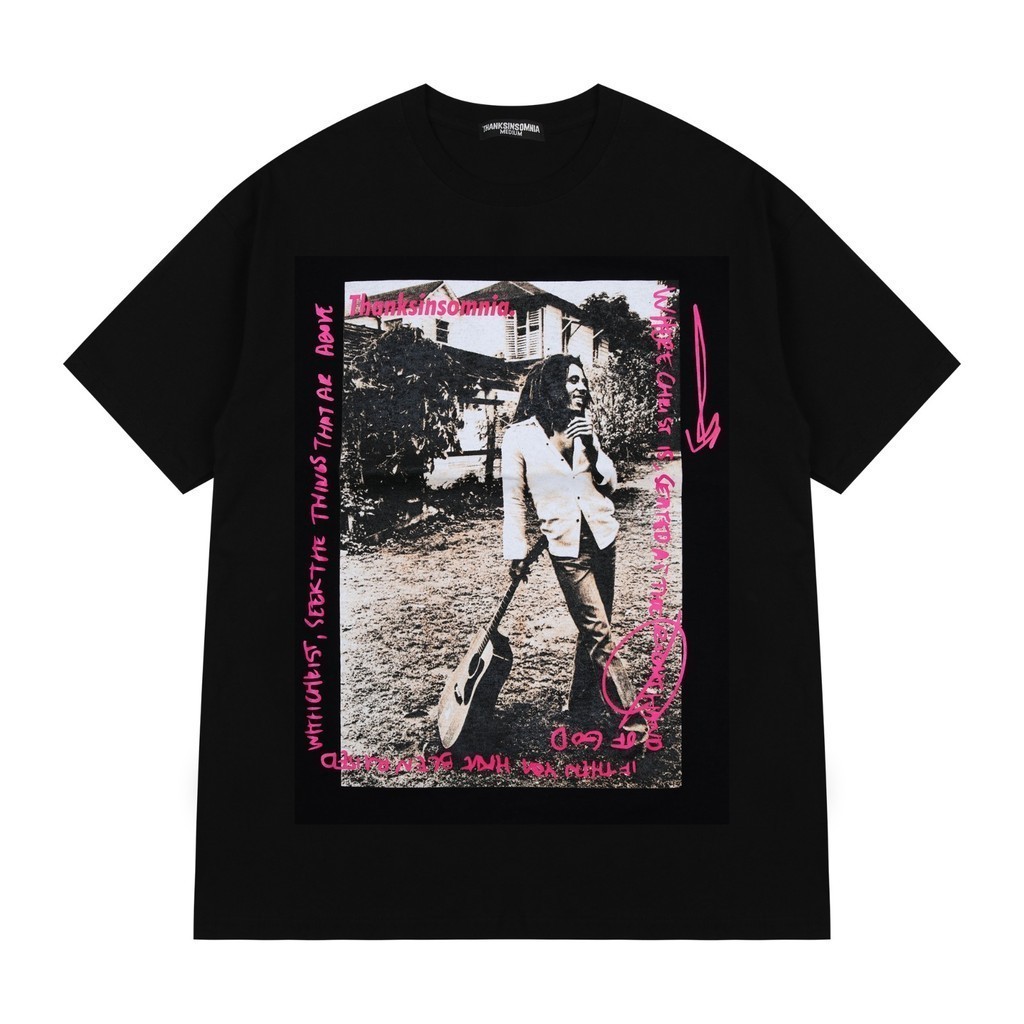 Unisex Original Design T-shirt Camila Black Thanksinsomnia