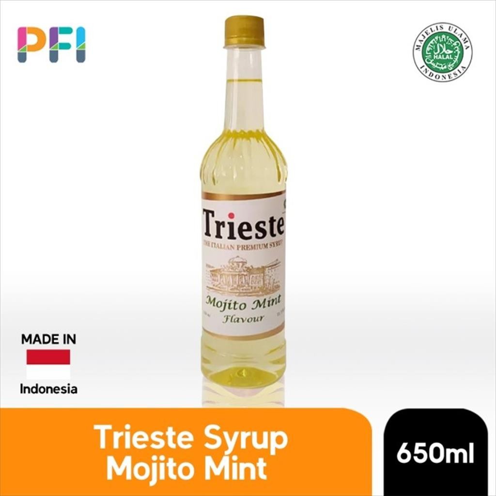 

Syrup Trieste Mojito Mint Flavour 650ml Sirup Mojito Mint