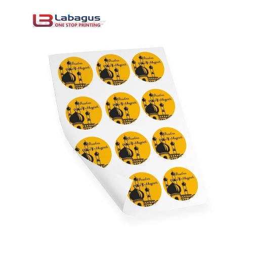 

LABAGUSPRINTING - Cetak / Print Sticker Vynil Glossy A3+ / Stiker Label / Lebel Produk Makanan