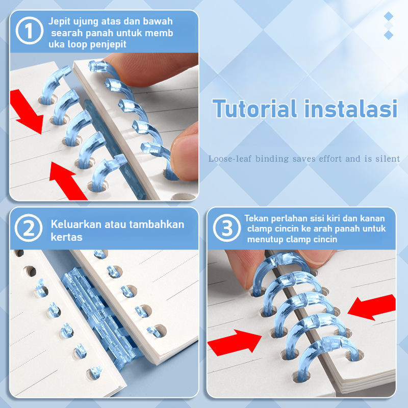 

Ay00! Aesthetic Notebook Buku B5 / Kartun Lucu Buku Binder Notebook B5 Garis/Grid -Sekolah Lucu Buku