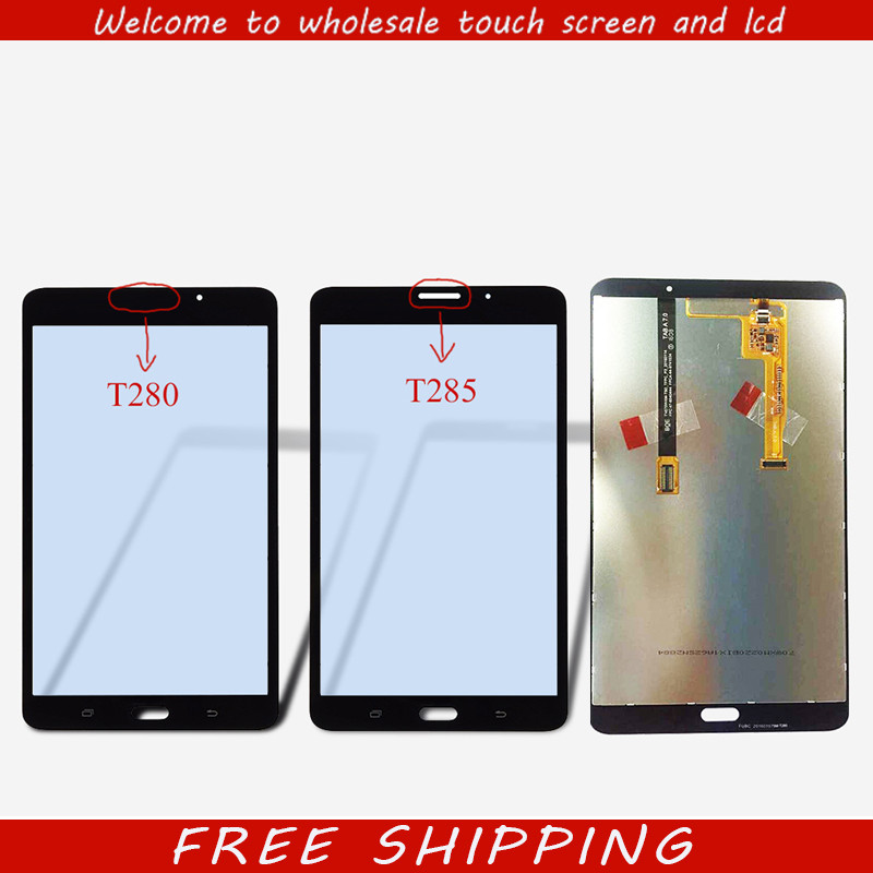 For Samsung Galaxy Tab A6 7.0 A 2016 LTE SM-T280 SM-T285 T280 T285 T280C T285C LCD Display Touch Scr