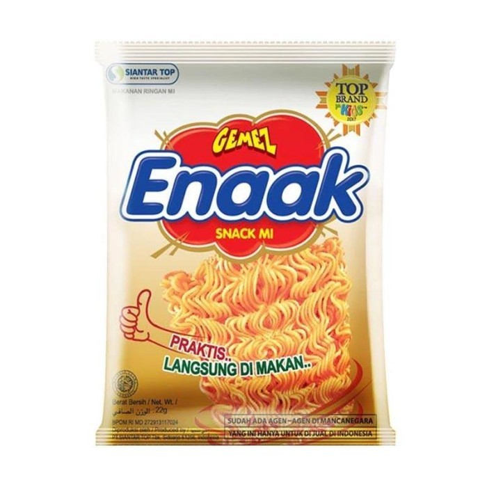 

GEMEZ SNACK ENAAK MIE 22GR