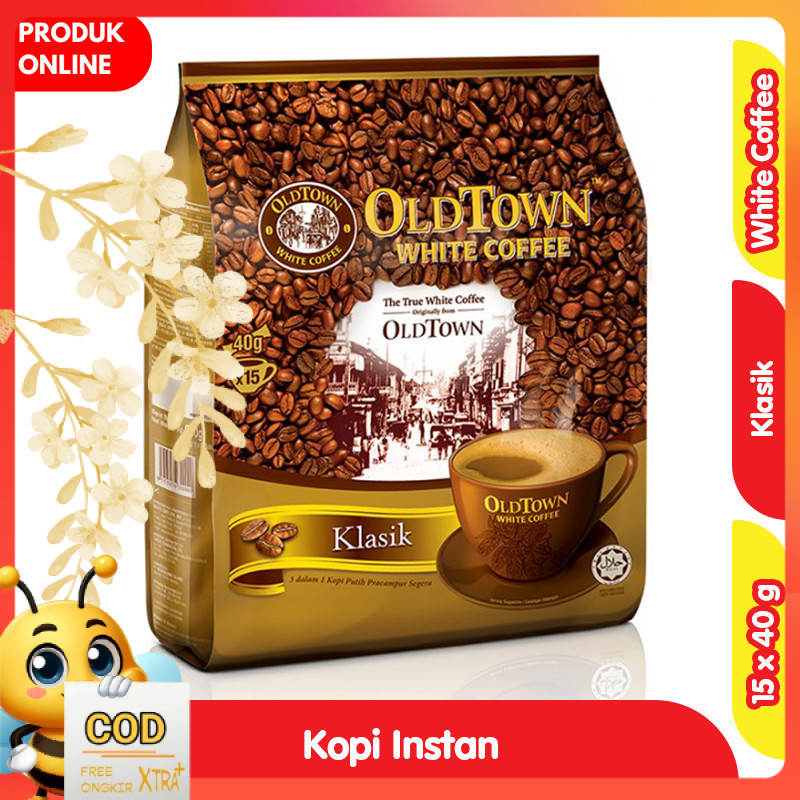 

OLD TOWN White Coffee Kopi Instan Klasik 15 x 40 g