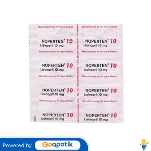 Noperten 10 Mg Strip 6 Tablet