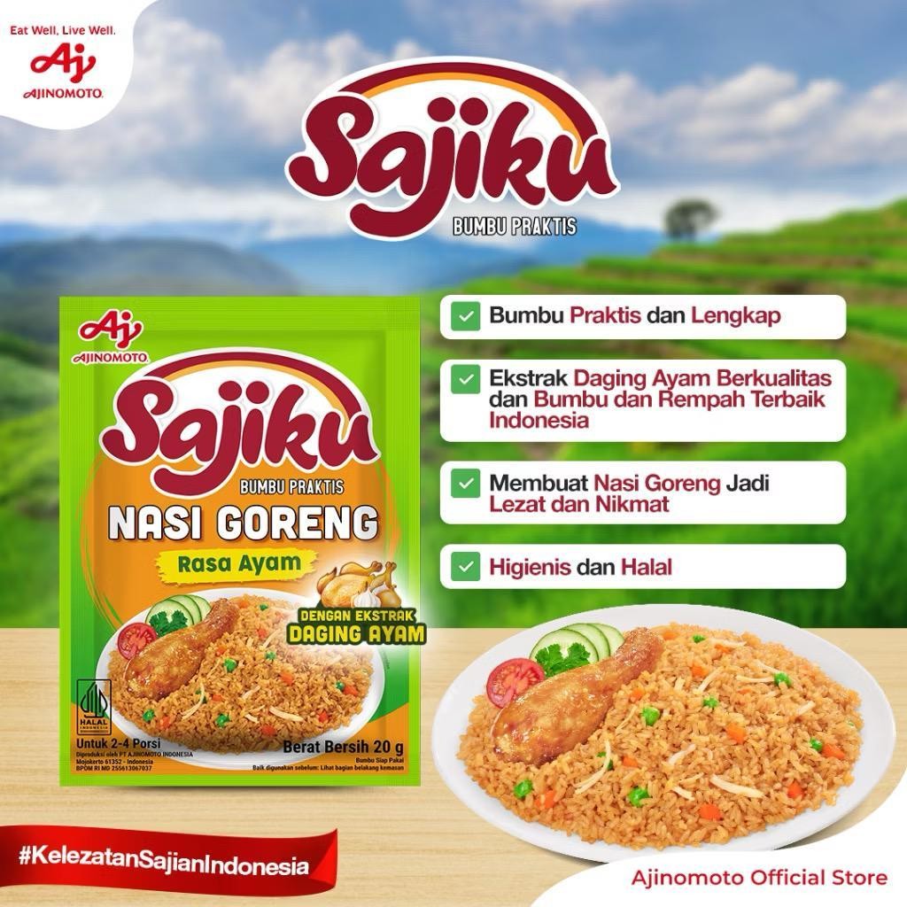 

Sajiku Bumbu Praktis 19 gr