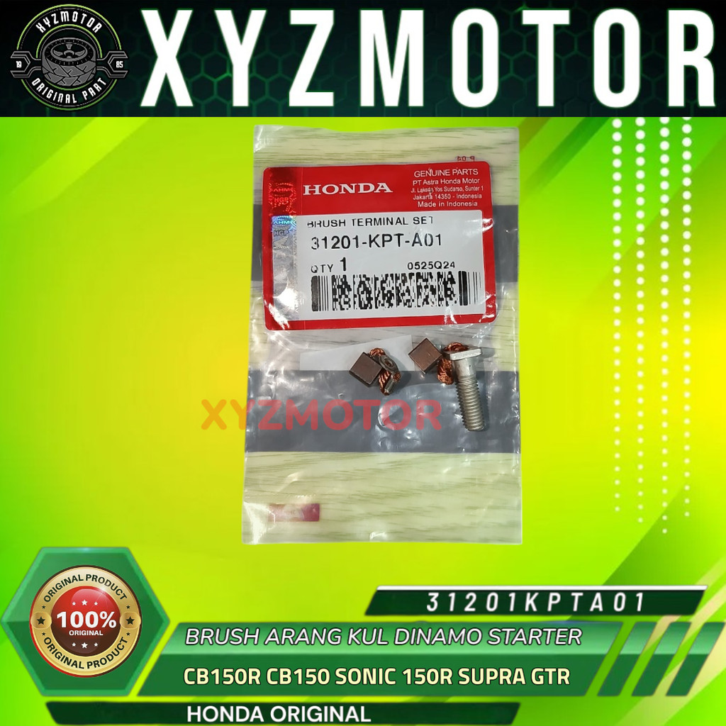 BRUSH ARANG KUL DINAMO STARTER CB150R CB150 SONIC 150R SUPRA GTR CB150 AHM 31201-KPT-A01