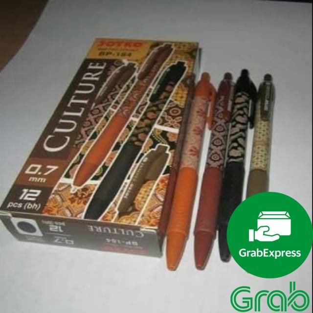 

[guinatk] / 1 pak pulpen batik joyko culture BP-184 harga promo