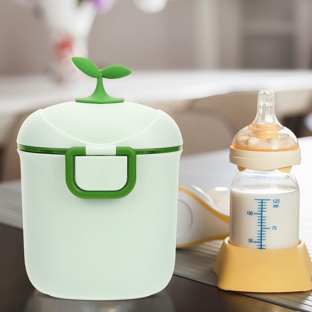 

Formula Milk Powder Container Complementary Food Box Baby Travel Dispenser Silica Gel Snack Essential Storage