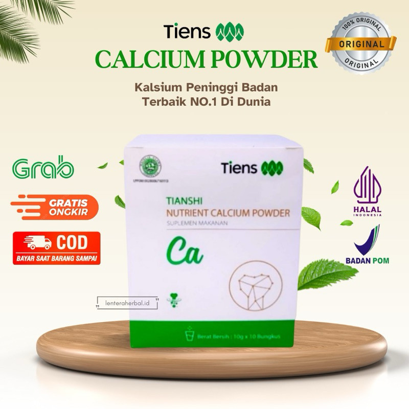 

SUSU KALSIUM PENINGGI BADAN | TIENS NUTRIENT CALSIUM POWDER NHCP 100% ORIGINAL