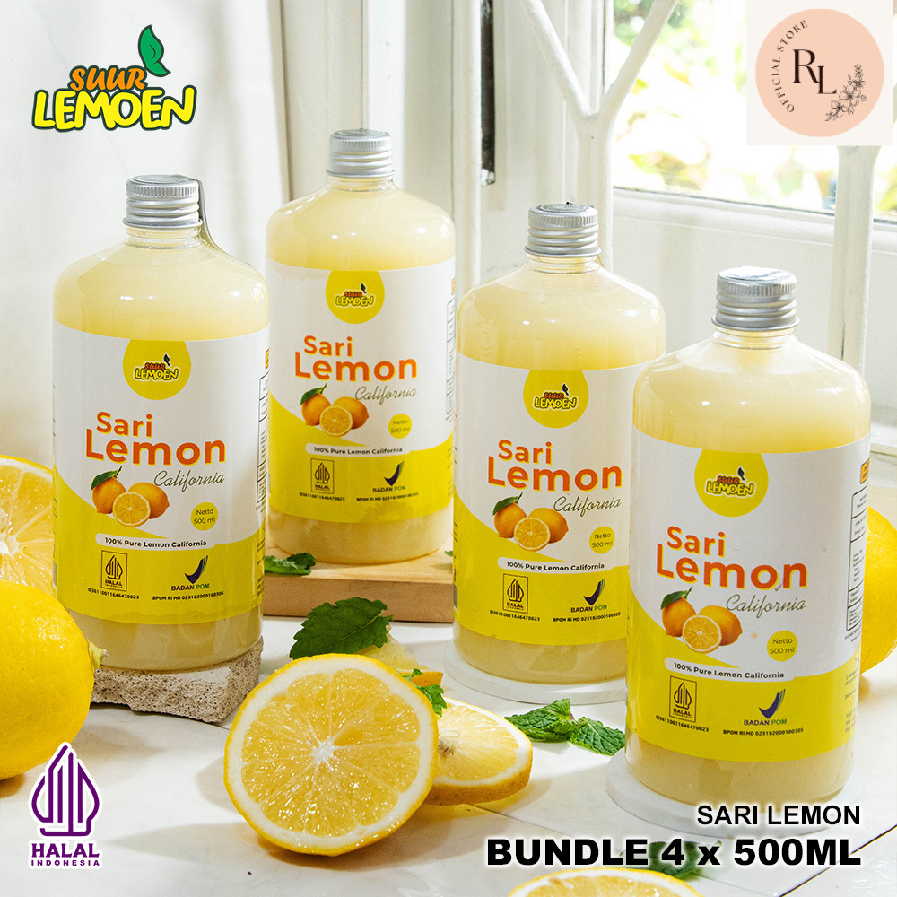 

Suur Lemoen - Sari Lemon Murni paket hemat 2 Liter - Diet Detoks Alami - BPOM dan HALAL