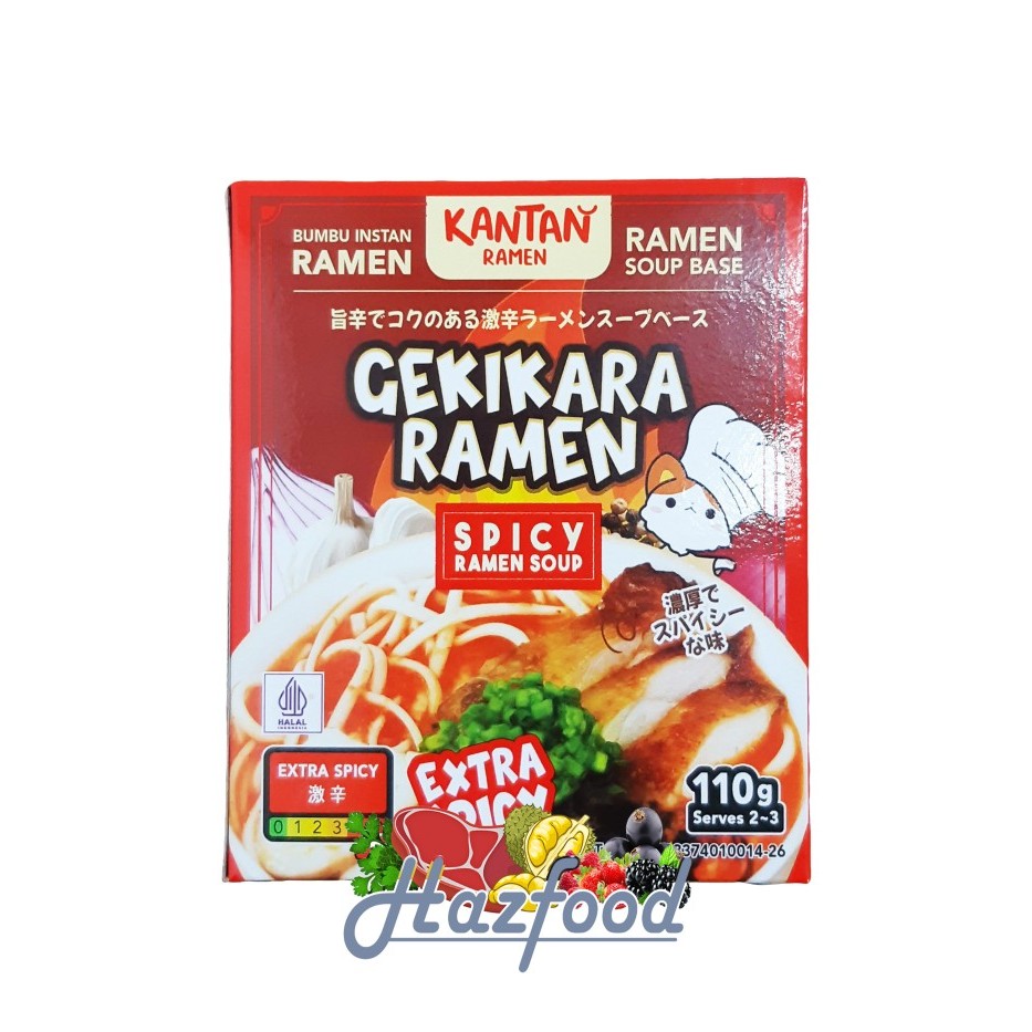 

Gekikara Ramen Kantan Spicy Ramen Soup 110 Gr | Bumbu Instan Ramen