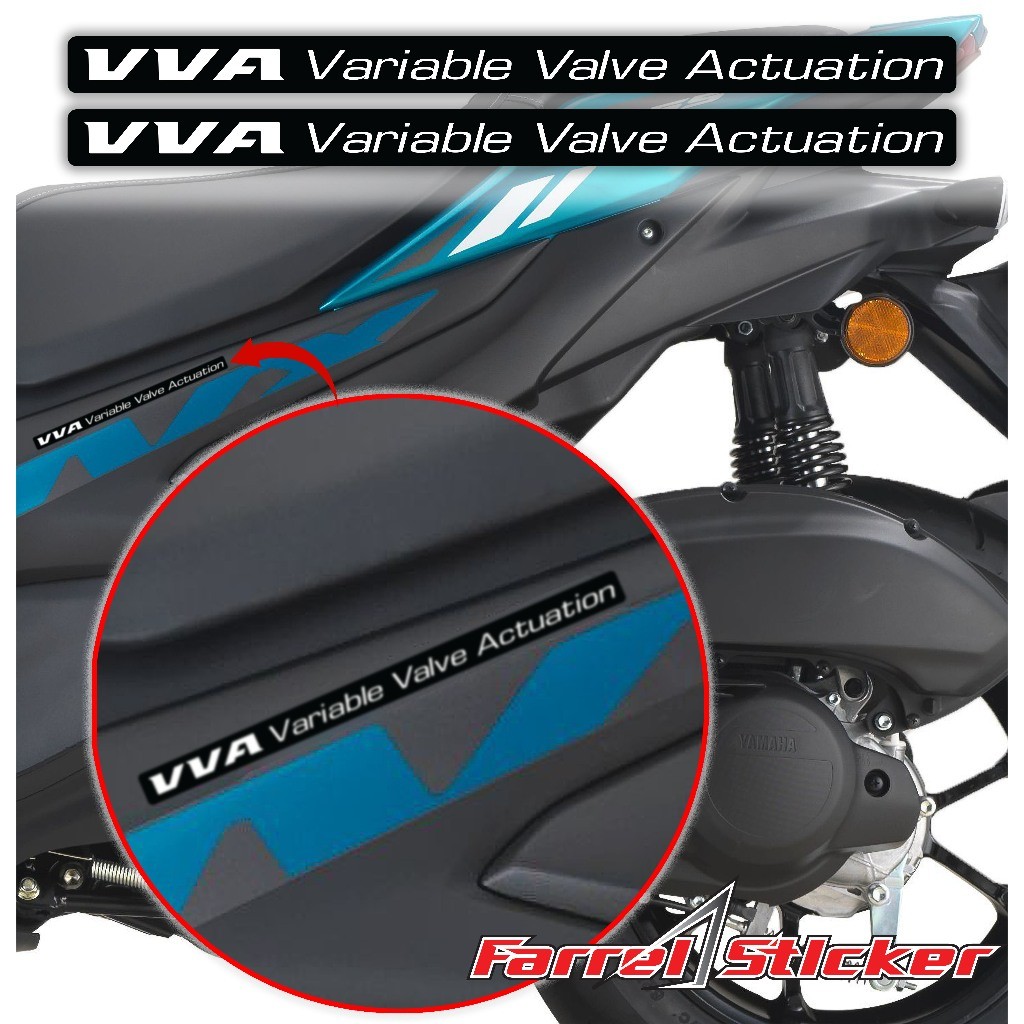 Sticker Vva Stiker Variable Valve Actuation Yamaha Aerox Nmax