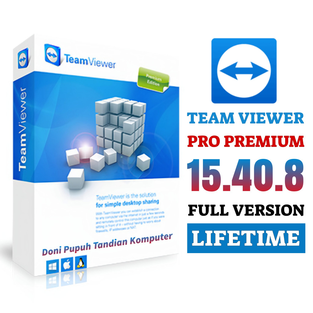 Team Viewer Pro Terbaru Full Version Lifetime - TeamViewer Pro Premium + Video Cara Install