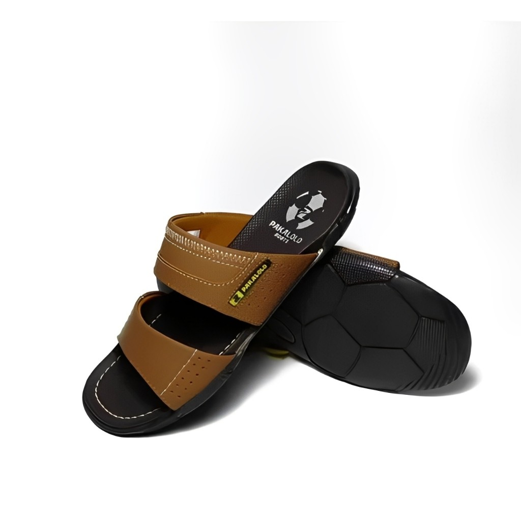 SANDAL PAKALOLO SLOP / SANDAL KULIT ASLI PAKALOLO ORIGINAL SADAL SLIDE PRIA IMPORT.RANSEL PREMIUM.05